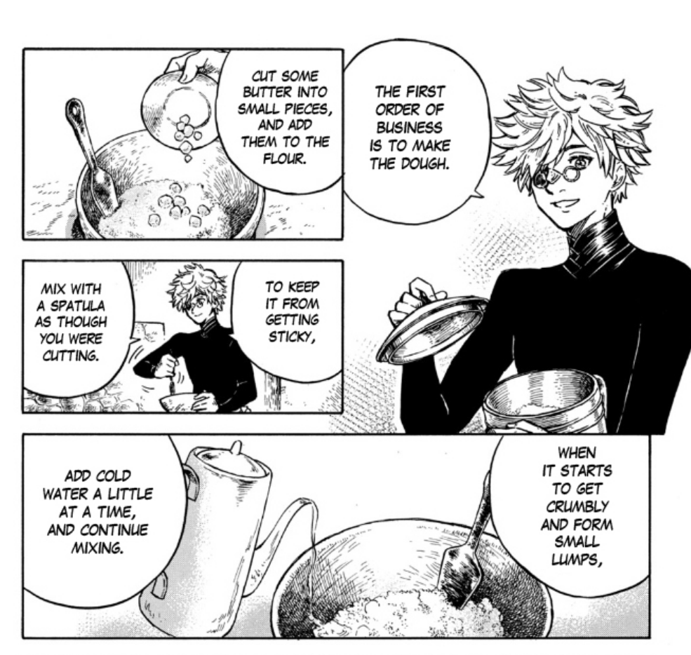 This is giving me the Ghibli/CLAMP vibe where you suddenly want to cook and do chores bc it feels comfy and magical.