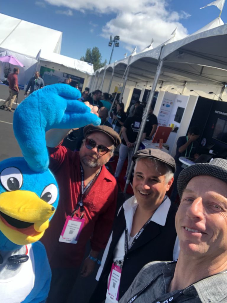 New member of the band ;-) (nice to meet you <a href="/sprintoHQ/">Sprinto</a> !!) It’s great to get to play music for all you amazing #saastr folks We’re grateful to be a small part of your experience at #saastrannual2022