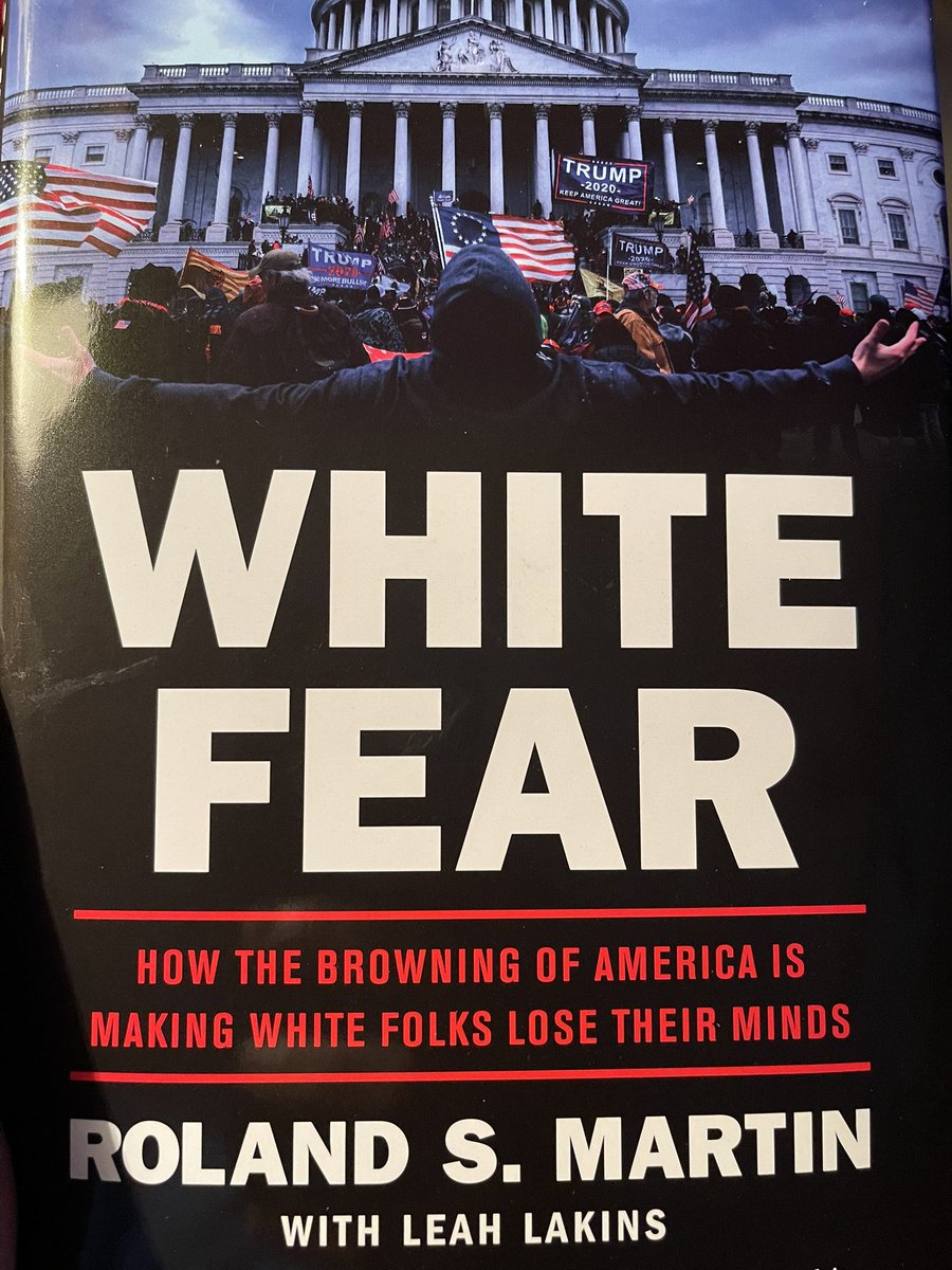 Bmbempower's tweet photo. @rolandsmartin my copy just came in can’t wait to read it!!!
#whitefear #blackexcellence https://t.co/UxTS0P392E