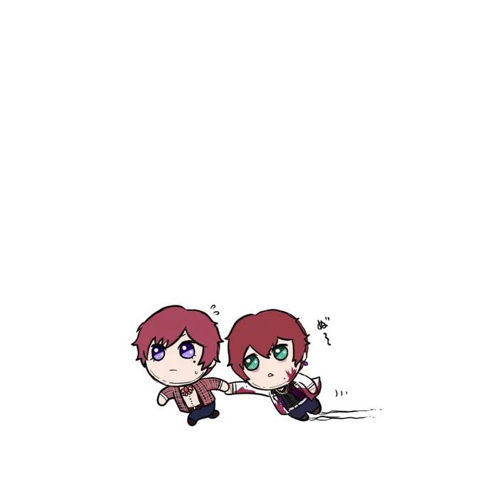 クロエチャンに引っ張られるミミチャンかわいいな 