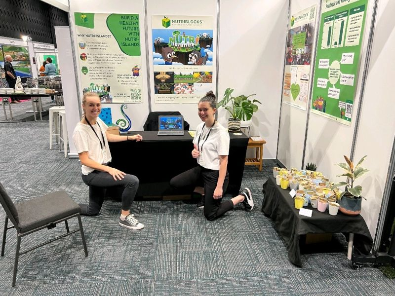 code_nz's tweet photo. Shout out to @nutriblocks who are at the New Zealand Principals Federation conference in Christchurch today with their exciting game Nutri-Islands, teaching nutritional education to tamariki!  Brilliant stuff. https://t.co/aLWu87kqNb