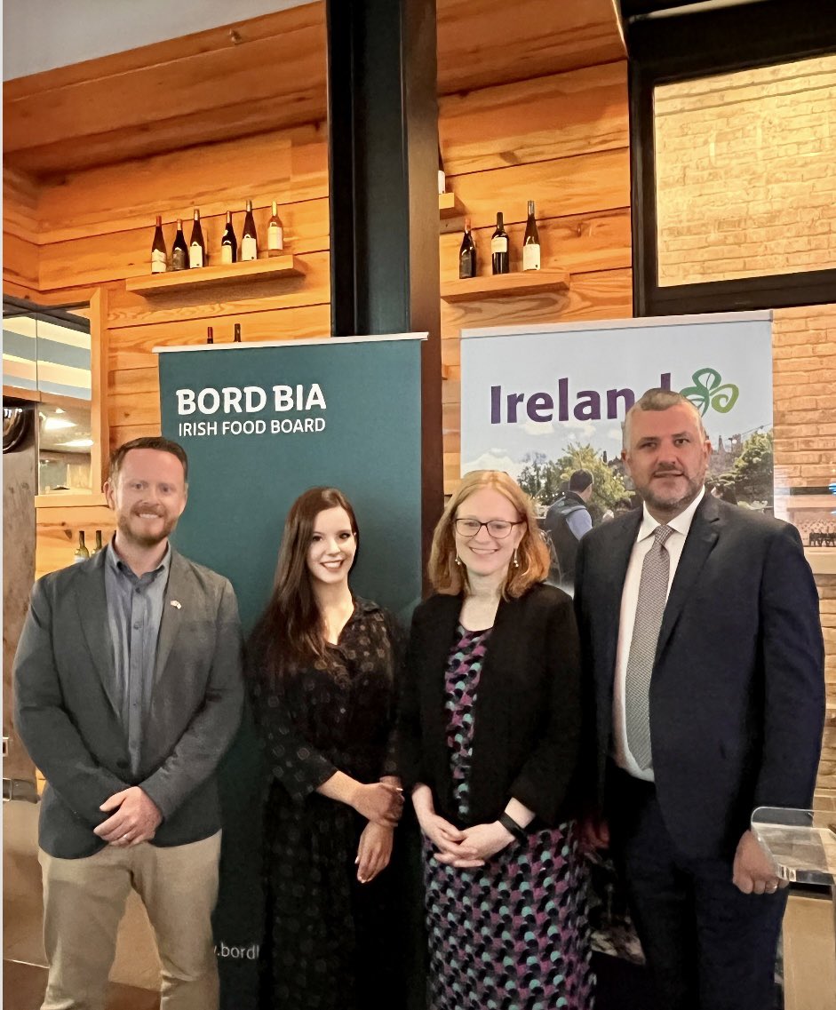 Looking forward to kicking off an evening of Irish spirits and culinary experiences in partnership with @Bordbia at @GBCollege with special guest @mistereatgalway @IrlCGToronto #SpiritofIreland