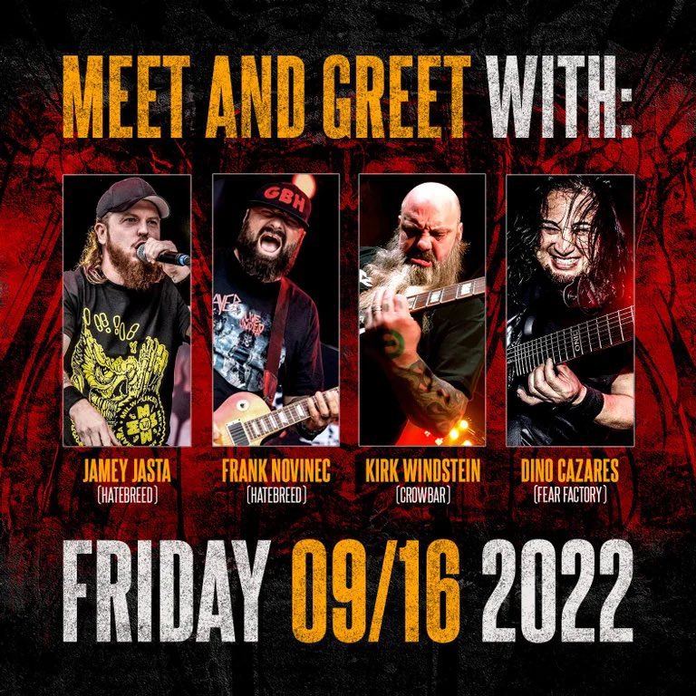 Headed to Orlando for Thursday/Friday Sept. 15th & 16th! Tix - cflmetalfest.com meet & greets available at martyrstore.net