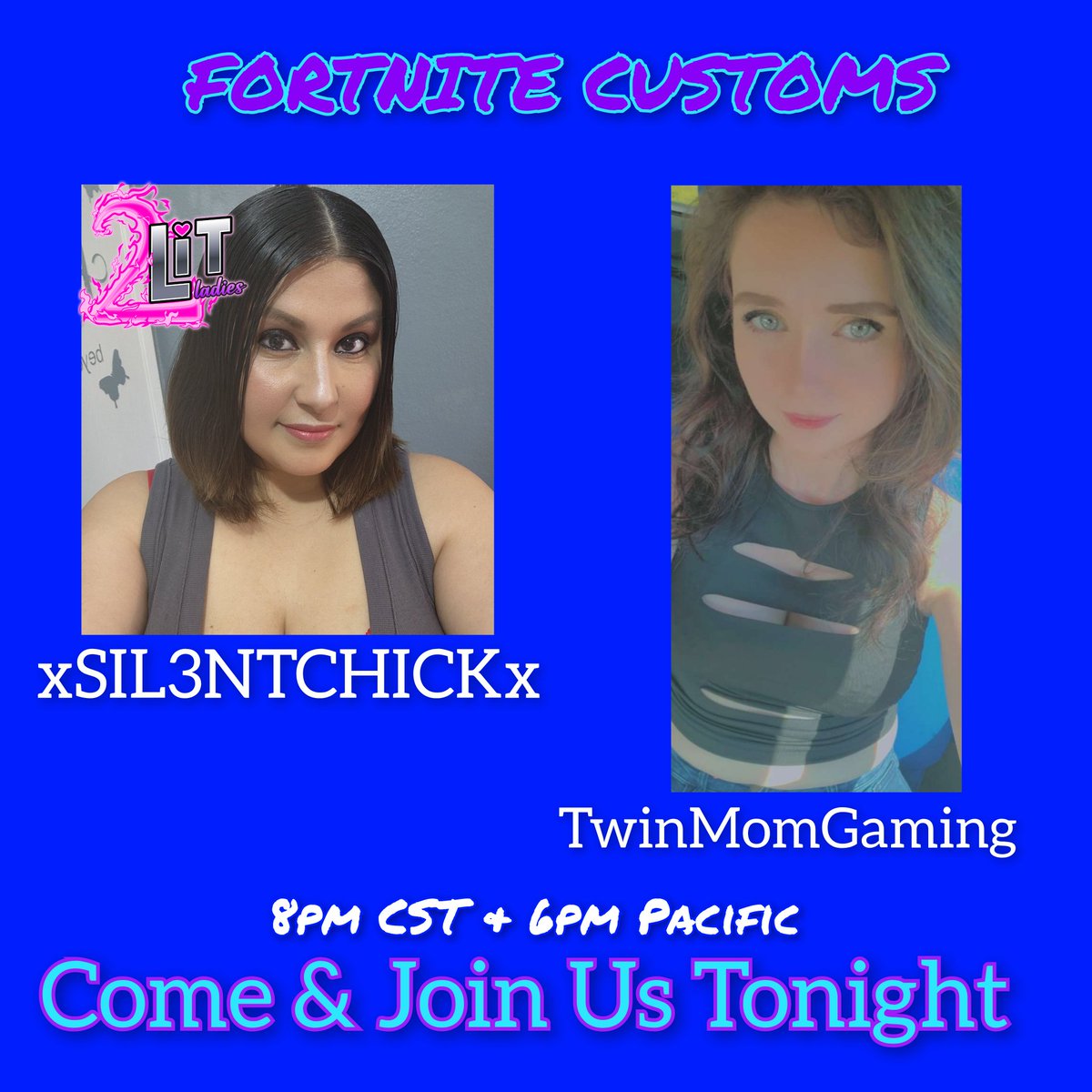 Sil3ntXx's tweet photo. Come & Join Us at Twitch!! https://t.co/s1AcumQo5x
#StreamingDay #GirlGamer #MomGamer #2LitLadies #2LitSupporter #GrowingTogether
#TwitchStreamers ππ https://t.co/XJ8HRoHWkC