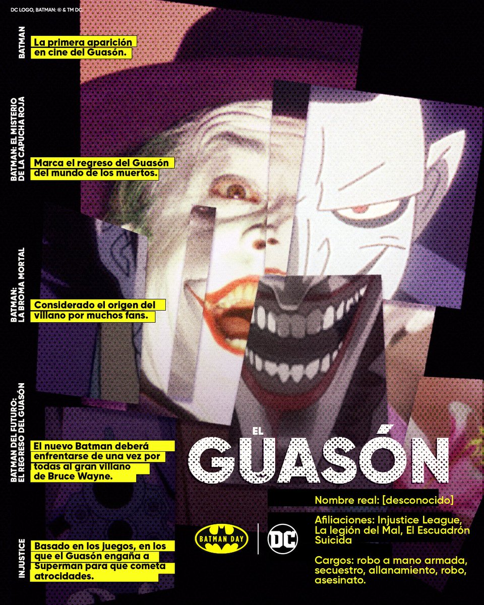 Los corazones más tristes, llevan cicatrices más profundas. 🃏 #BatmanDay