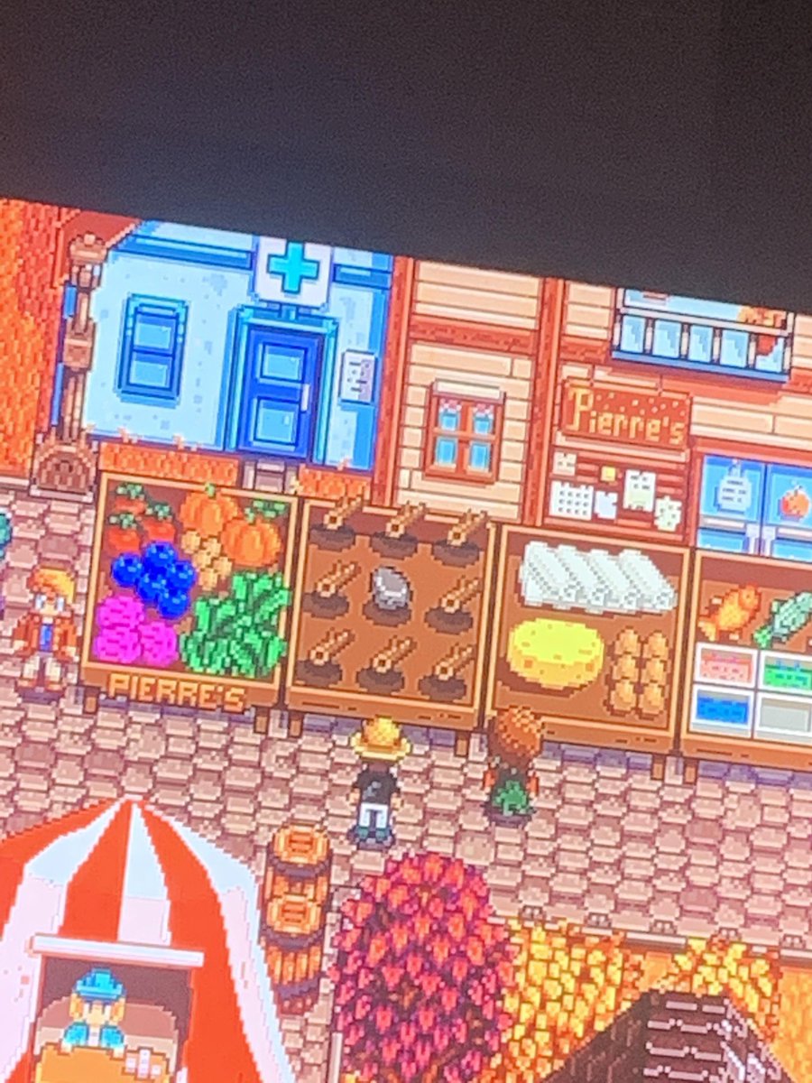 rStardewValley's tweet photo. I forgot about the Stardew valley fair today. This will have to do. posted by u/PipPop2009. Post url: https://t.co/nJmGoedcmB #StardewValley #Stardew https://t.co/LcOiWfUNWz