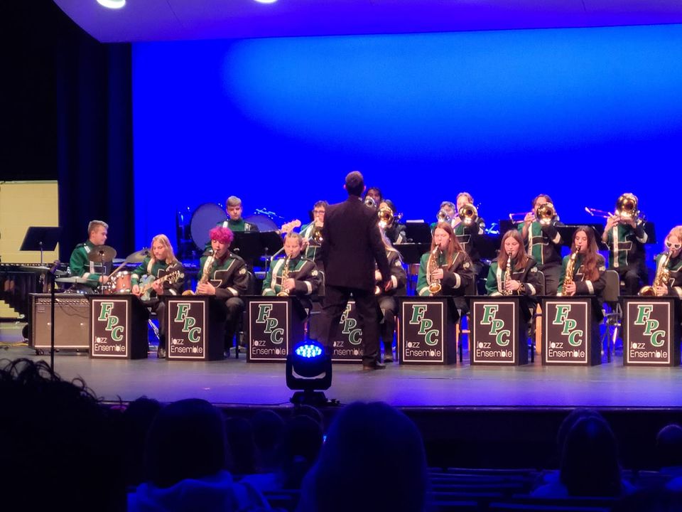 Have you heard FPCHS Jazz band under the direction of Adam Rich?    #becauseofartsed