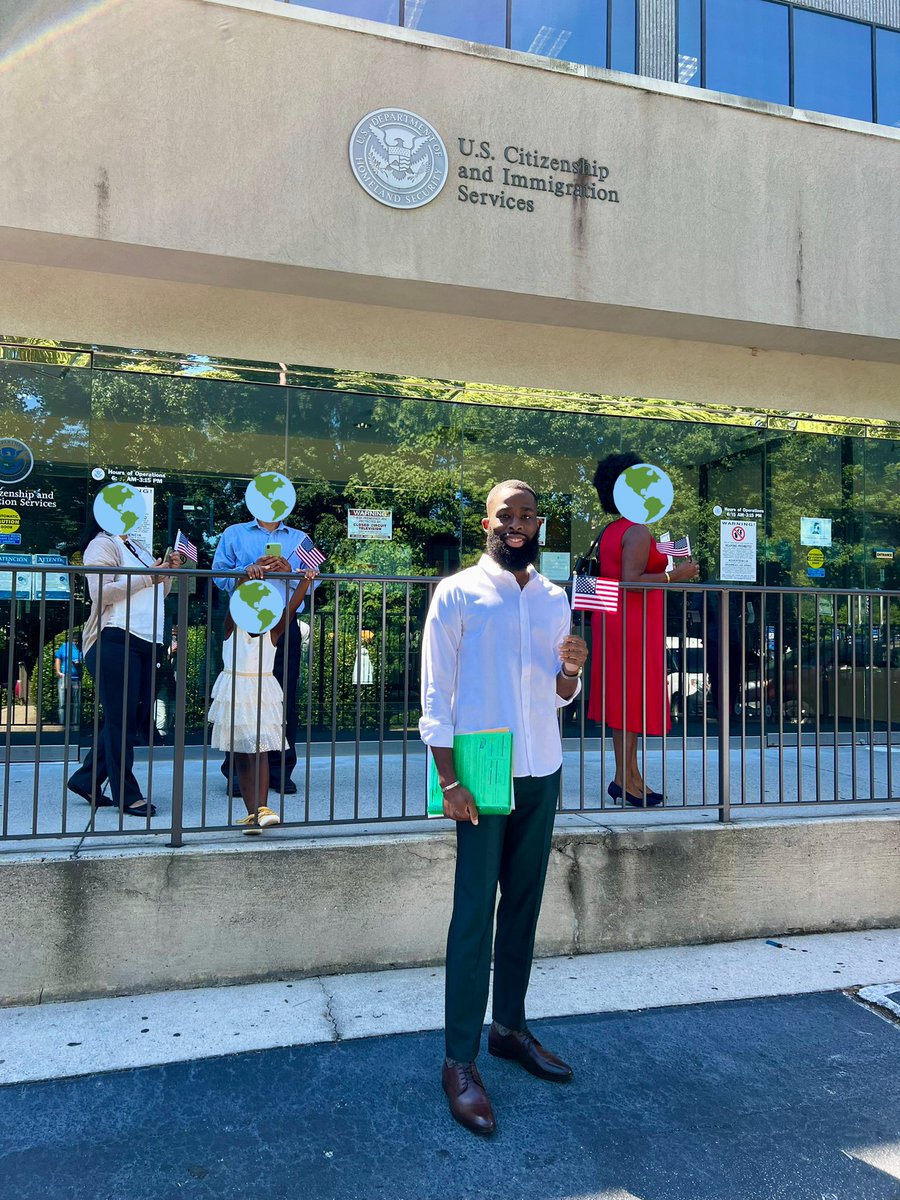 Teemmanuel's tweet photo. 20 years later and I’m finally a US citizen, Christ has seen me through the toughest times of my life and I’m honestly grateful https://t.co/VNE4Shj8oa