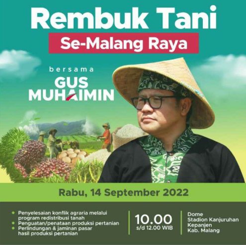 IkhwanDjo's tweet photo. Gus Muhaimin memastikan ketersediaan pupuk yg terjangkau oleh kaum petani. 
#GusMuhaiminRembukTani https://t.co/nEiriQits6
