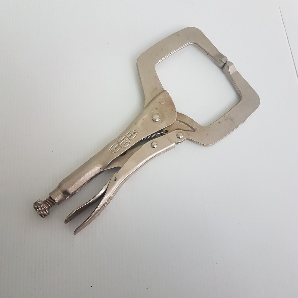 Sagefromage's tweet photo. Vise Grip Industrial Tools 11R Locking C-Clamp like new https://t.co/6vwtyBwTMi #Shopify #WainfleetTradingPost #Mac_tools https://t.co/g3LmJ2P1Y5