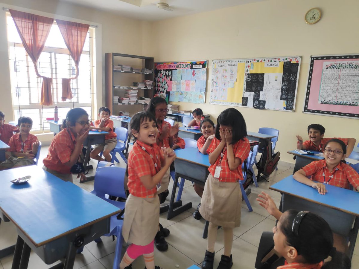 SAI_Edu_In's tweet photo. The Mask Club SAIoneers of Class - III came together and enacted a story based on moral values. They enacted the role of teacher and students, where they depicted how someone feels bad when others make fun of her, 
#Storiesofmoralvalues
#Actofintelligence
#Maskclub https://t.co/wcsTzqltjU
