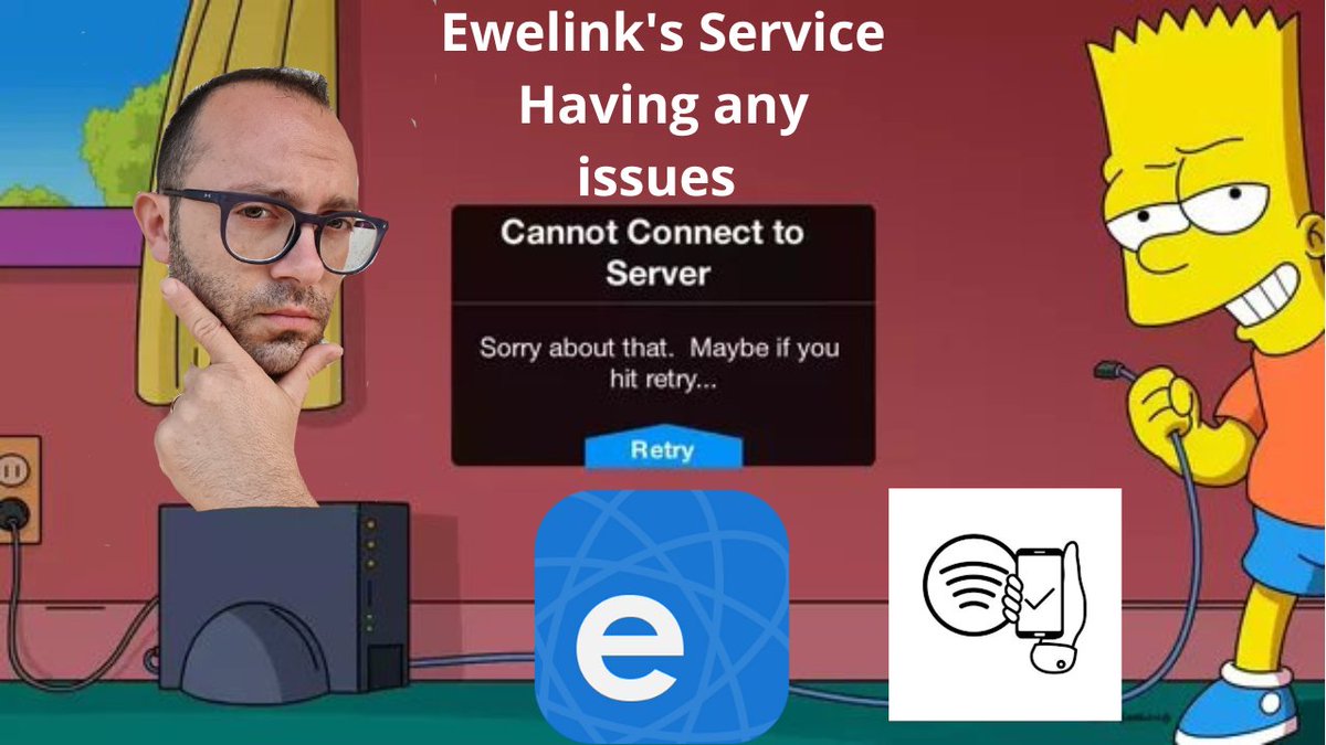 CasaBastaun's tweet photo. I Server di EWELINK stanno avendo qualche problema 
Ewelink's Server Having any issues https://t.co/1ziOHpOwoS