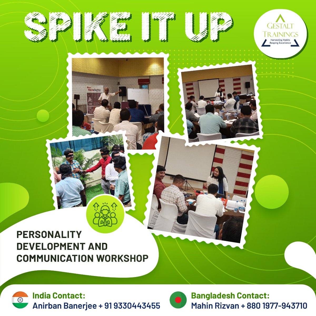 gestalt_foryou's tweet image. 9 Years, 1300 Workshops, 50+ Corporates, Transformed over 25500 people.
#gestalttrainings #corporatetraining #behavioraltraining #experienciallearning