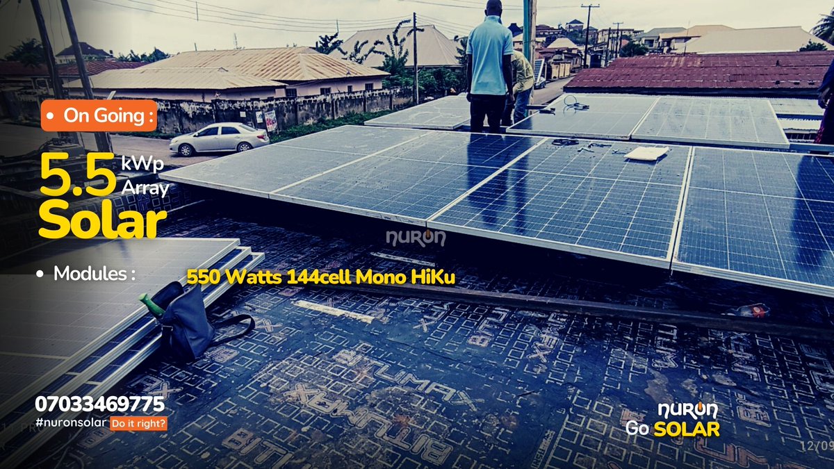 NuronSolutions's tweet image. Dropping BEDC/NEPA & Generator for life has never been so easier than now.
It is called Off-Grid.
We @NuronSolutions will give you the #best value for #solar #renewableenergy services.
#ondostate #solarinstaller #akurecity #AkureHowFar