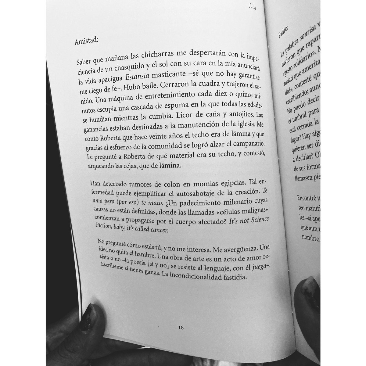 La poesía se resiste

Y con ella tú… 

DEP Bruno Darío
