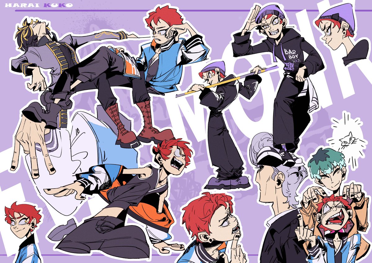 一页kk！
#HYPNOSISMIC #ヒプノシスマイク #波羅夷空却