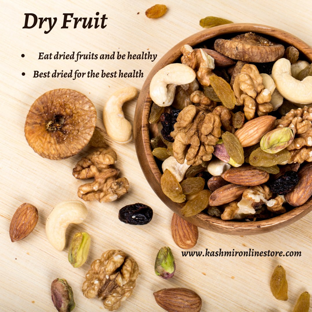 kashmir_store's tweet photo. most dry fruits are rich in minerals, proteins, fiber and vitamins add to that they are tasty and delicious too. Dry fruits are excellent and healthy substitute for daily snacks.
#kashmironlinestore
#DRIEDFRUITS #HEALTHIER #BENEFITS #VITAMINS #nutrition #tastey #fiber #Healthyfoo https://t.co/tIc5Tgi0v7
