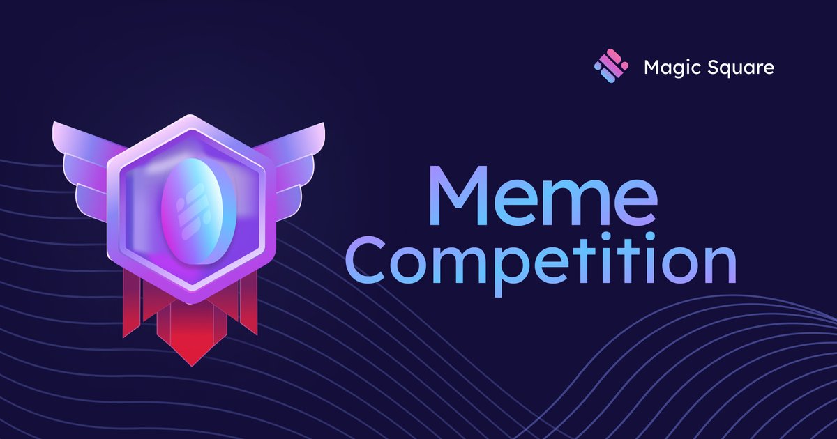 MagicSquareio's tweet photo. 🏆 Meme Competition 

💰 250$ Prize Pool 

👇 Click on the Link to Participate 

https://t.co/GLWwJzzepU

#FirstCryptoAppstore #MagicStore #Web3Store #MagicSquareMemeContest https://t.co/xUuysKDA1J