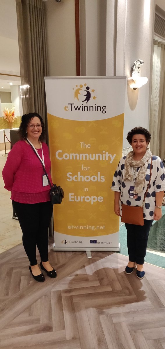 Attending our eTwinning PDW in Brussels for NSOs. So enriching to network and share practices face-to-face.