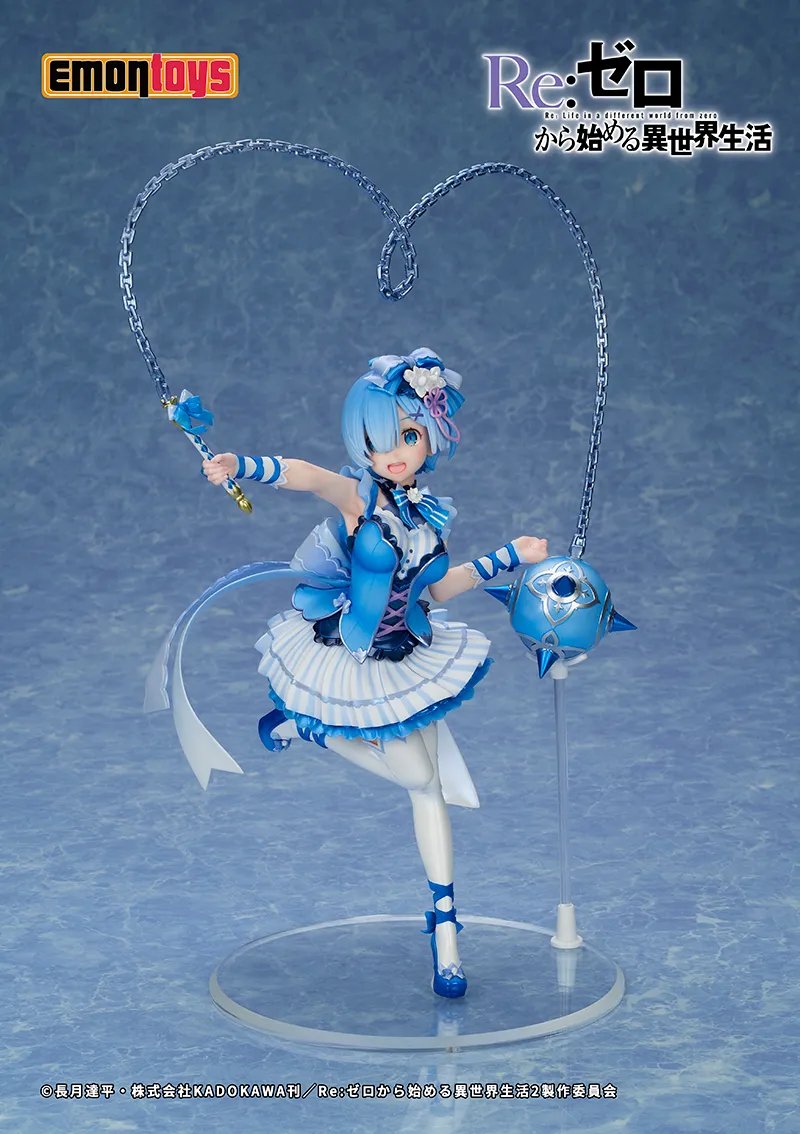 Hobbyfiguras's tweet photo. Emontoys abre reservas de la figura 1/7, dedicada a la sirvienta de la Mansión Roswaal, Rem, en su versión "Magical Girl", una de las protagonistas de las novelas ligeras, manga y anime 'Re:Zero'.

📅 08/2023

💵 20,000 ¥ https://t.co/sBwcyDWFFU