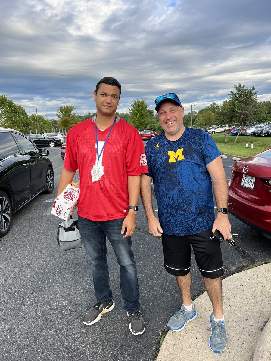 College shirt day #spiritweek #rivals <a href="/JML_MS_Official/">JM Lunsford MS</a>