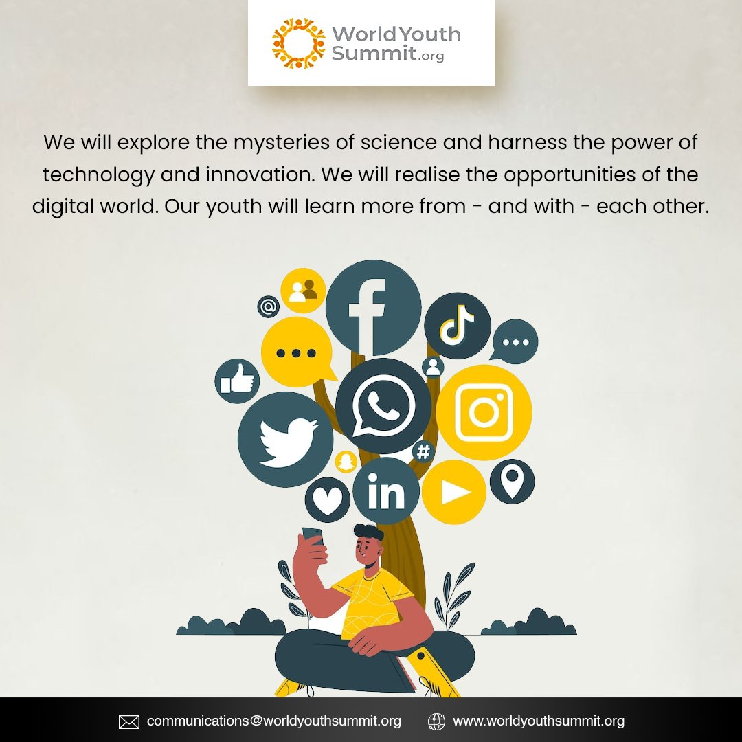 WYSNPC's tweet photo. What are you doing for the future?
Click https://t.co/tMx6JcdapH

Check out our page @WYSNPC 
.
.
.
#technology #innovation #digitalworld #france #sustainabledevelopmentgoals #WYS #worldyouthsummit #Summit2022 #youth #UnitedNations #EmpoweringTheYouth #youthempowerment #softskill https://t.co/lUNQosC8or