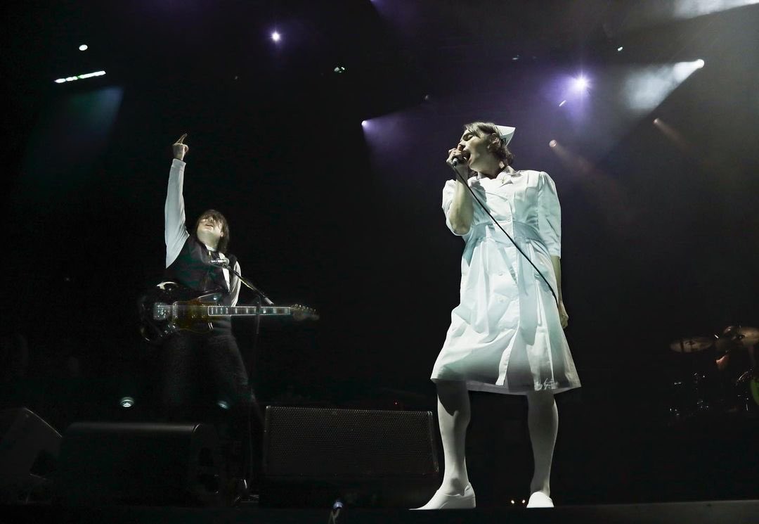 MCRupdates1's tweet image. #MCRDETROIT 

Via @jawsofhell