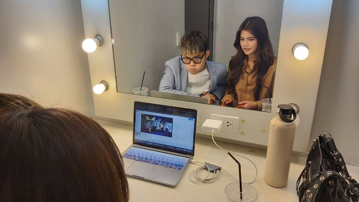 mquestventures's tweet photo. Abang na sa Cristy Ferminute!  #SSBDoRinaMediaDay @elijahcanlas_ @MissMarisRacal 

https://t.co/WkdAWgmisf https://t.co/tL3DSNPZKd
