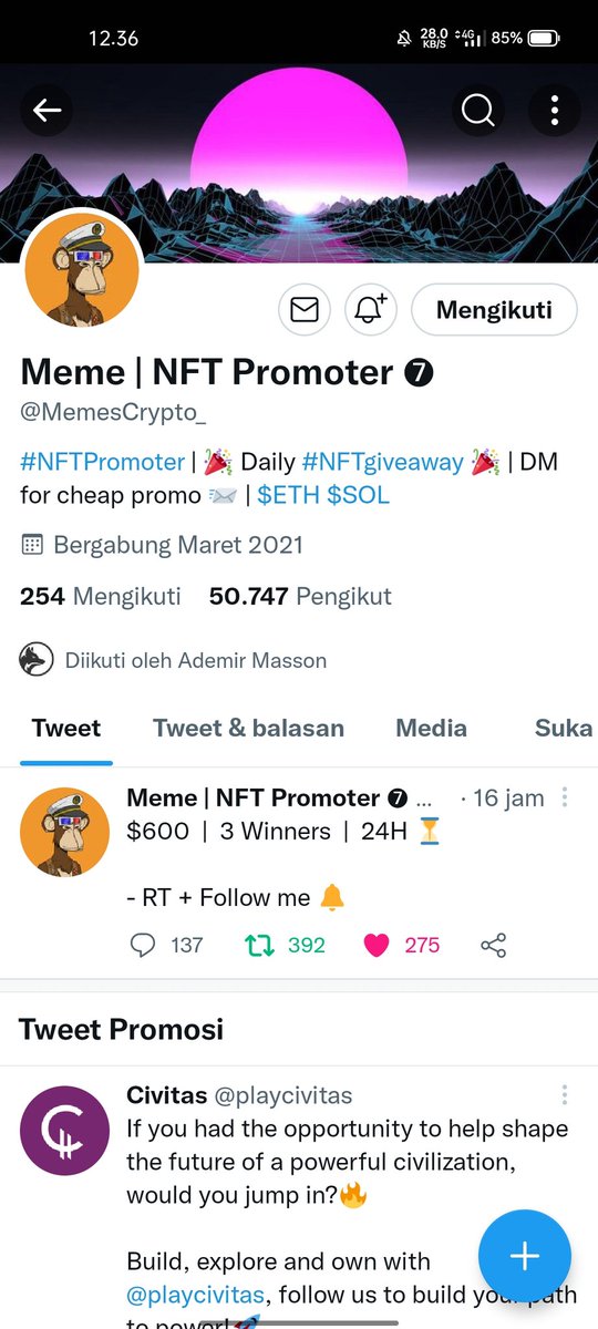 ferrytuk12's tweet photo. @MemesCrypto_ Done sir🚀 https://t.co/kbtdCBLJP7