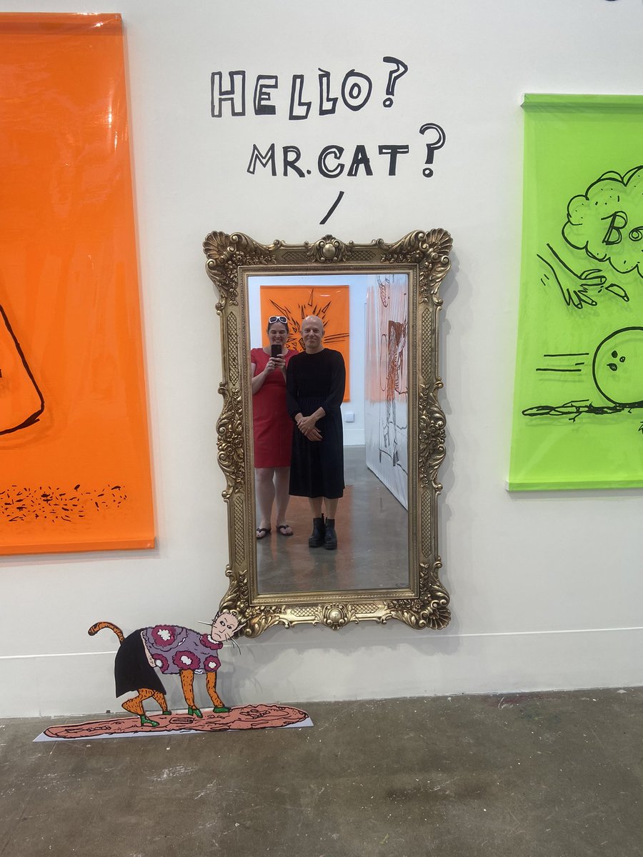liztrayner's tweet photo. Today I had the honor of private tour of K Pontuti’s awesome art exhibit, Pray and Be Thankful 4 Everything, in University of the Pacific’s Reynolds Gallery. Pop by and check out their show now until 10/21! #PacificProud

Here’s a link to the details:
https://t.co/sYoozERGsa https://t.co/PluYOhOBzb