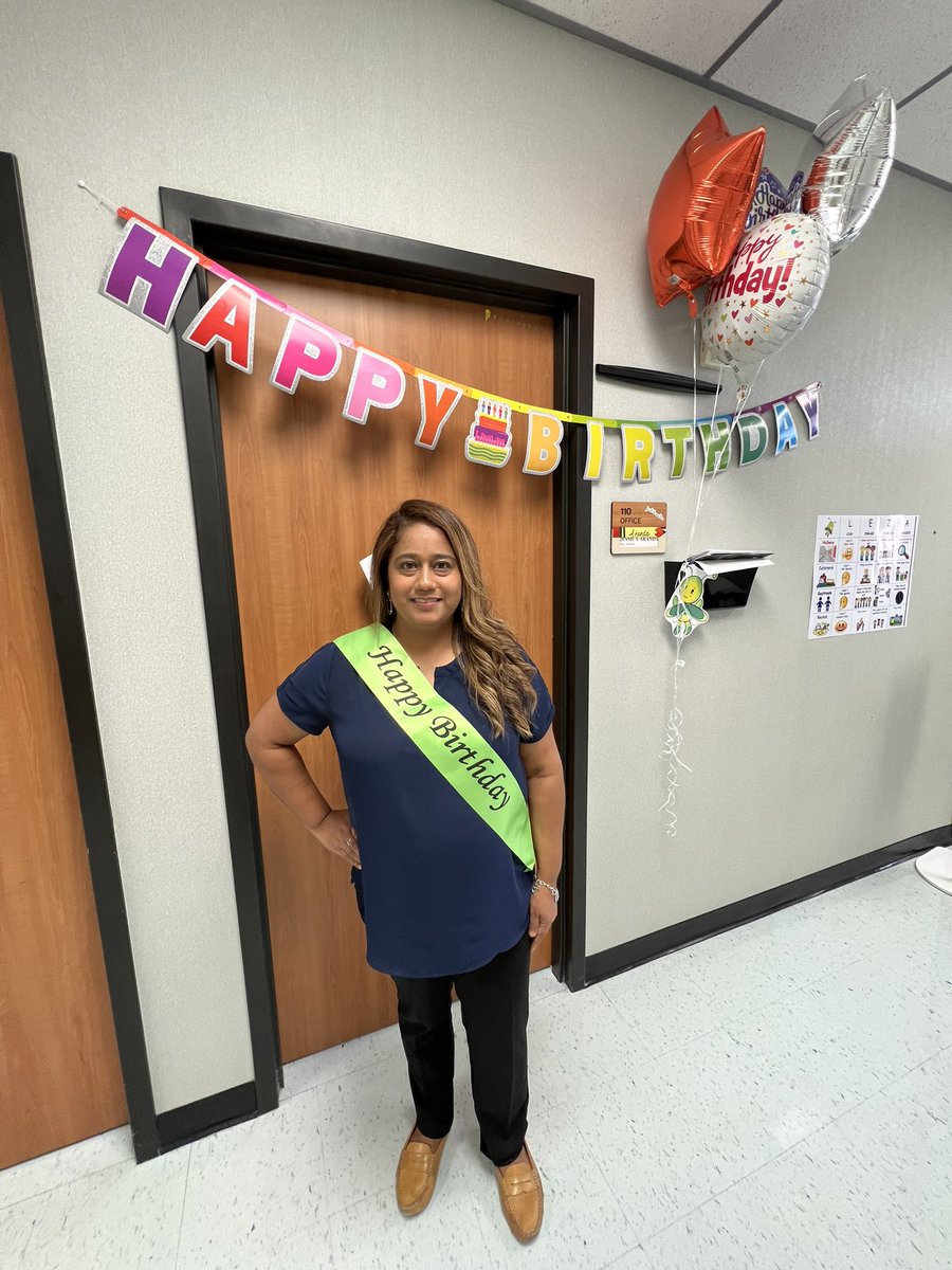 JacquieKortz's tweet photo. Happy Birthday to our Wonderful Ms. Jessica Aranda. We❤️you! @GarciaLeza_AISD #MEMCGL #AldineConnected @PattyWillis1 @shinebrightPat @SarahSutter8 #CaresTeam https://t.co/ehatjkBxkQ