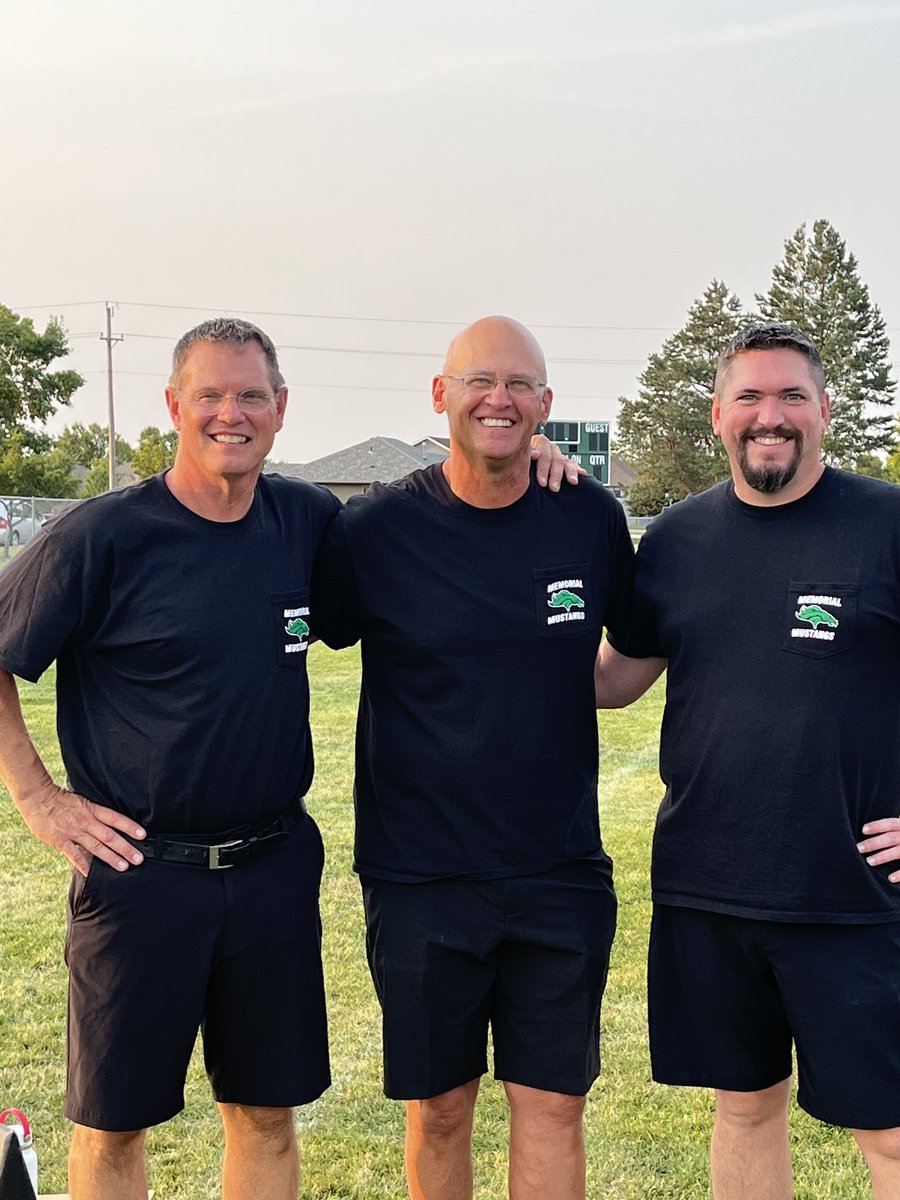 Timmyj81's tweet photo. Memorial MS coaching staff went “Blackout” for another shutout win today, oh yea the offense did scored 6 TDs https://t.co/mZcawUTsEK