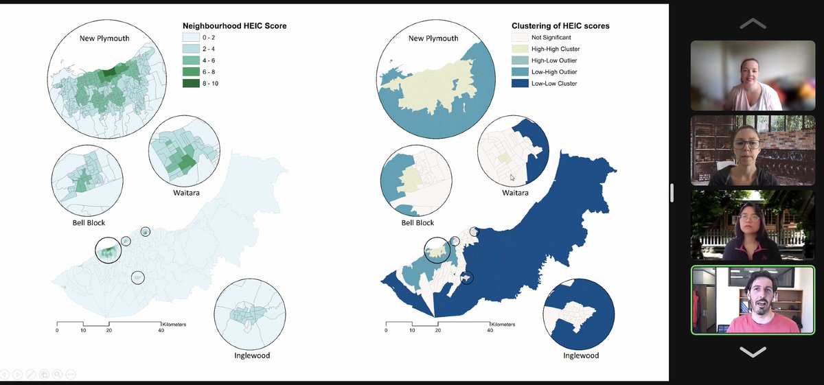 MelOliverSmith's tweet photo. .@FmhsNursing Research Cafés are always fab but I especially enjoyed today's one - focusing on #HealthGeography #ChildHealth #GreenSpace and #SpatialEquity Ka rawe! Fantastic research &amp; presentations @YijunZhang6 @TiffWill_tweets @niamhiedonn @whitehead_nz! https://t.co/k2oJj6wVCi