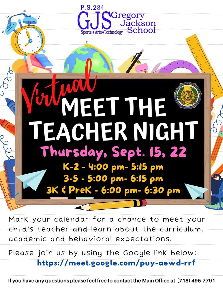 GJS284's tweet photo. Virtual Meet the Teacher https://t.co/0dW1diivGQ https://t.co/EiBf9K1mxw