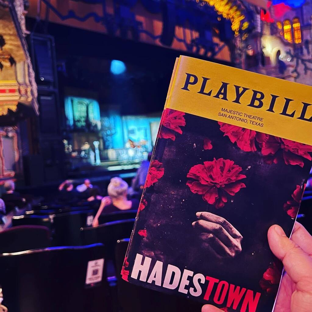 This is going to be awesome! Thank you @luckyseattickets <a href="/majesticempire/">Majestic & Empire Theatres</a> @broadwaysanantonio <a href="/hadestown/">Hadestown</a> 
.
.
I’ve heard great things about this one! Can’t wait for it to start! #beloba instagr.am/p/Cid7suQOLhl/