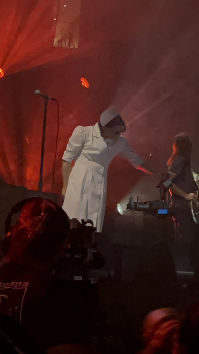 my jaw is on a floor HOW IS NURSE OUTFIT GERARD REAL