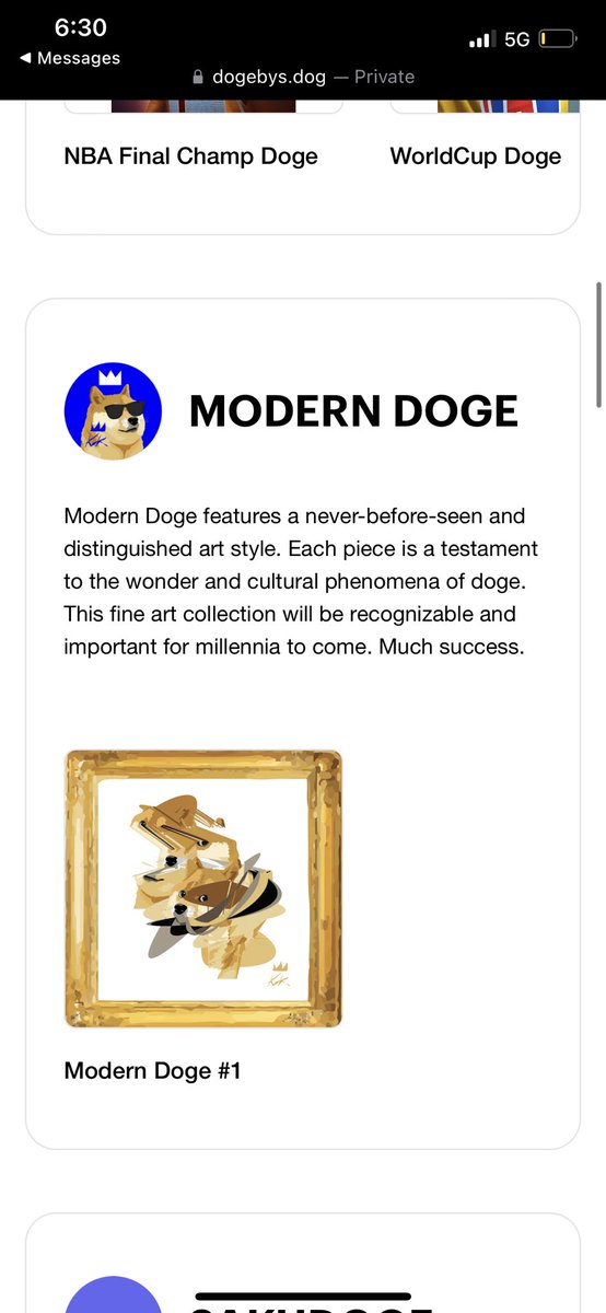 kingkizzy_'s tweet photo. Modern Doge collection coming soon! https://t.co/4sf9Sw2R0W