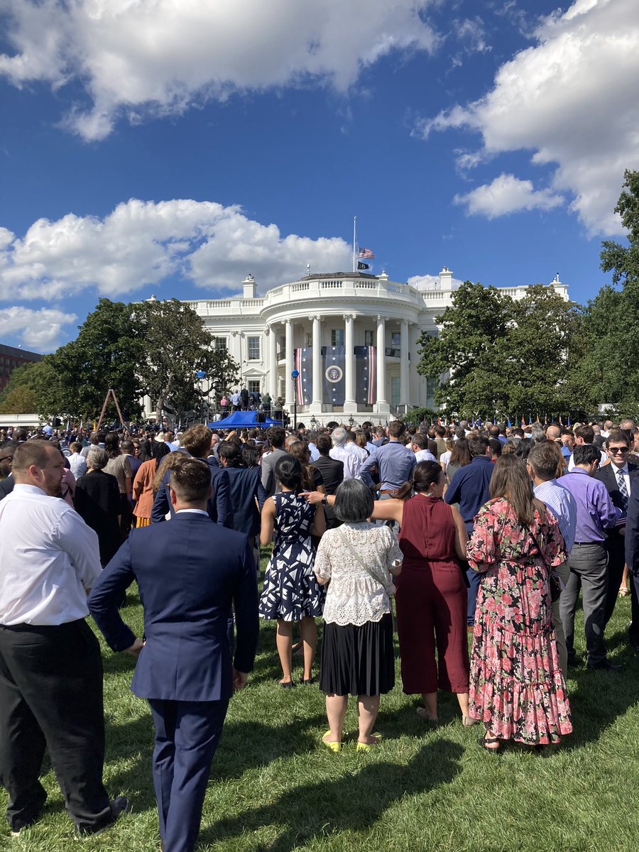 mattspete's tweet photo. Great to be at the White House today to celebrate the historic Inflation Reduction Act and single largest investments in climate. https://t.co/dl6dmEw8rX