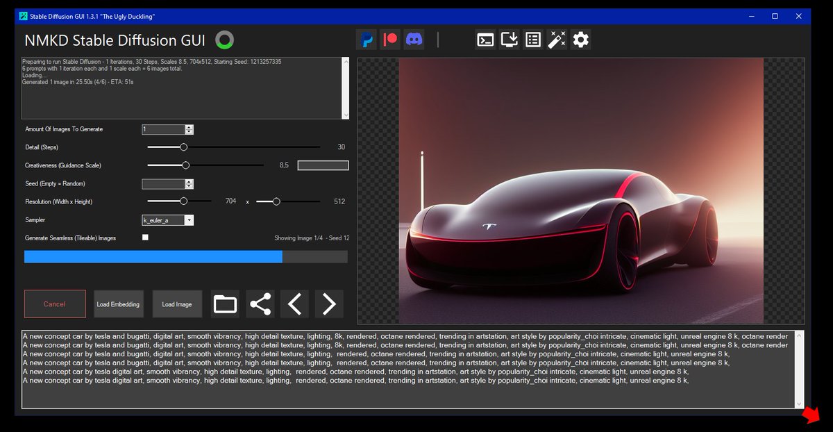 AIRUNXD's tweet photo. #stablediffusion 
my mod pack for NMKD  SD-GUI 1.3.1
https://t.co/pyezlYk2N0 https://t.co/CuZTRPd2W4