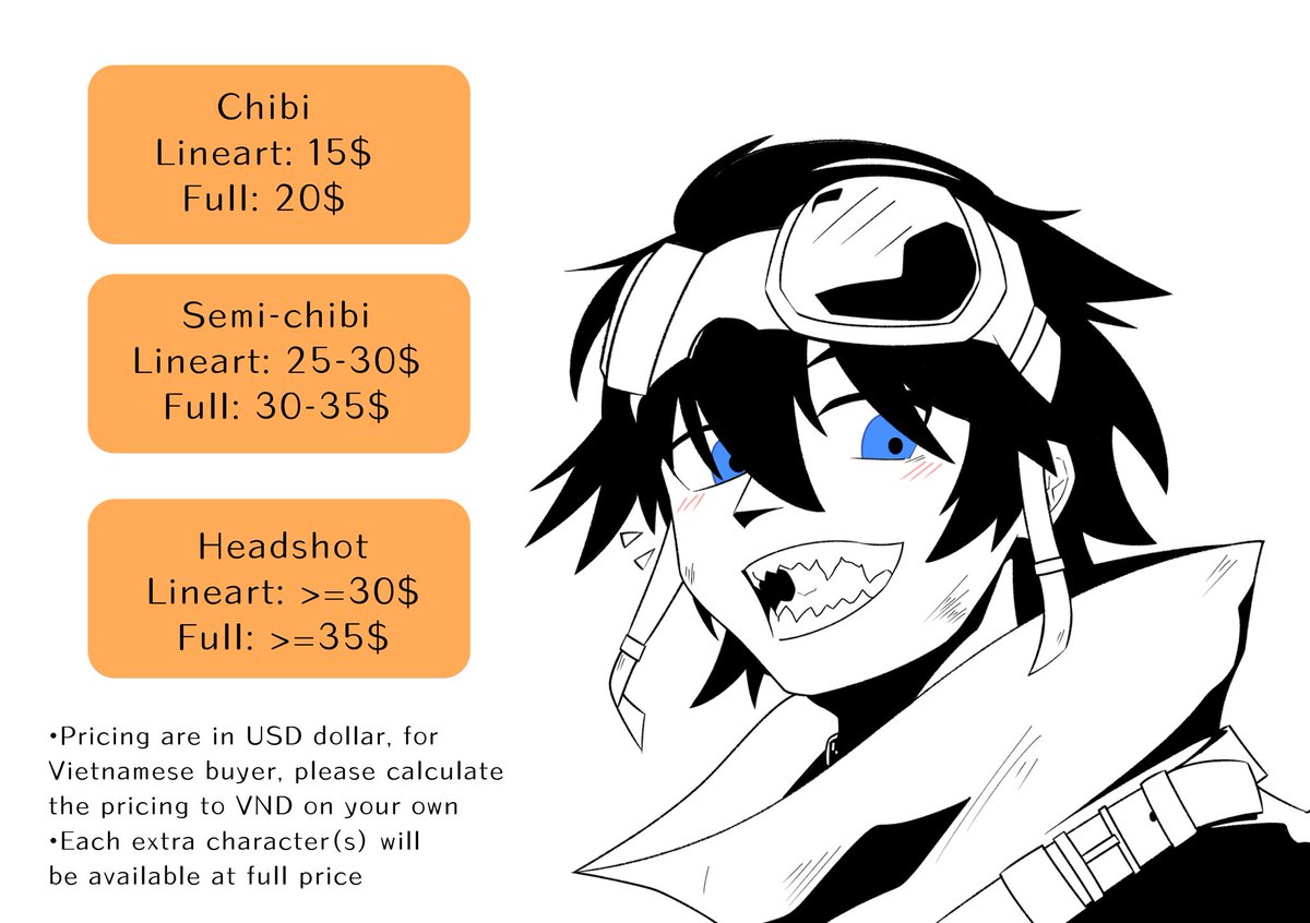 Griffinous56's tweet photo. Hey ya, Griffinous56 here and finally here with #art #commission to get myself some sugar heavy food—

Please read my TOS below 👇 and DM me should you have any further questions. Looking forward to working with you _(:3 」∠)_ https://t.co/RocweZK2uA