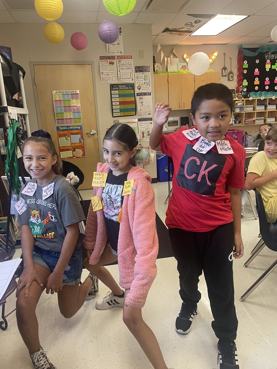 These “Cherry Bombs” are rockin’ Math Rocks multiplication! I can’t wait to see all they’ll accomplish this year! #MVEbethelight <a href="/NISDMeadowVill/">Meadow Village ES</a> <a href="/c_maldonado_1/">Candace Maldonado</a> <a href="/LundquistJess/">Jessica Lundquist</a>