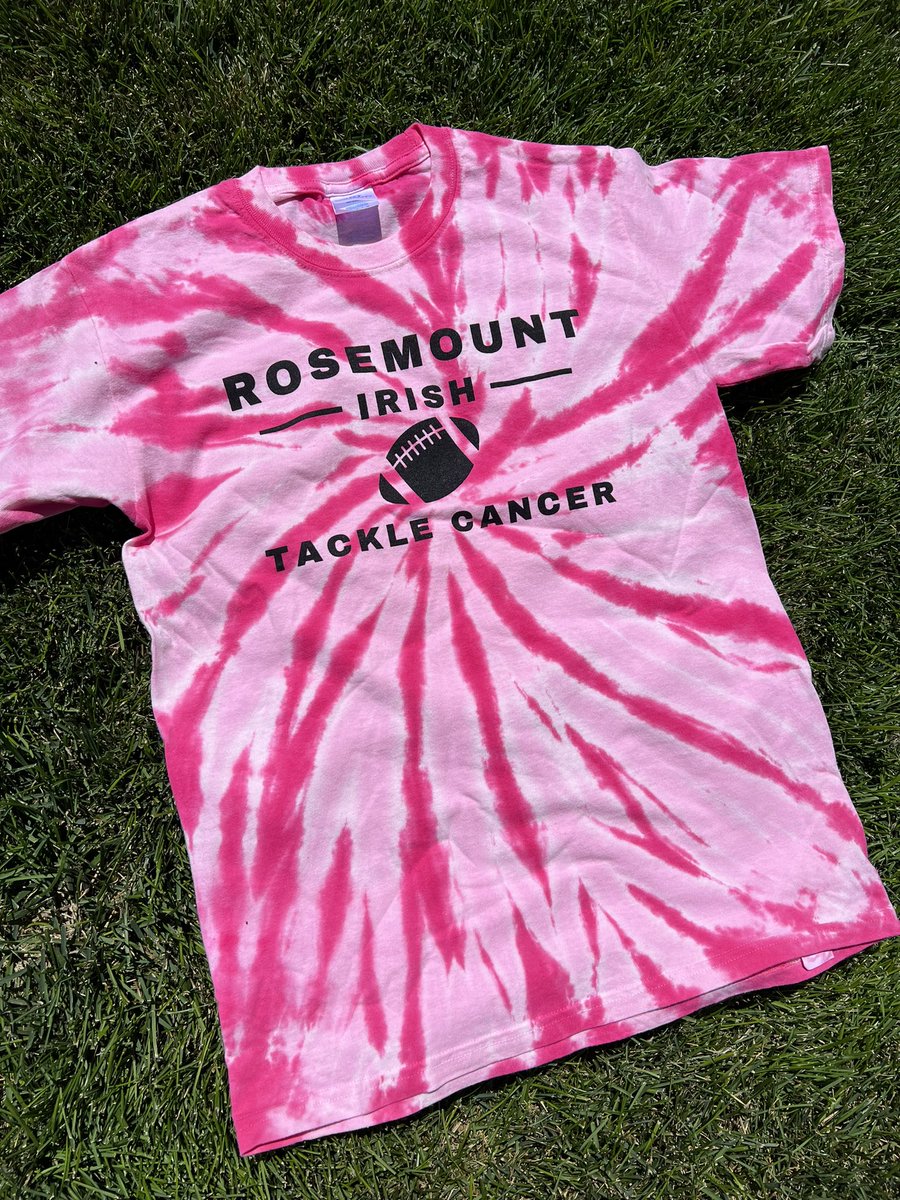 RosemountMNFB's tweet photo. 🚨REMINDER🚨
Tackle Cancer T-shirts will be sold during lunch on the 15th and 20th.
$15, cash or Venmo.
Benefiting the Randy Shaver Cancer Research and Community Fund. The shirts will be worn for the home game against Eden Prairie, 7pm 9/22.
#tacklecancer #capstrong #weareone https://t.co/AoynO4kWg1