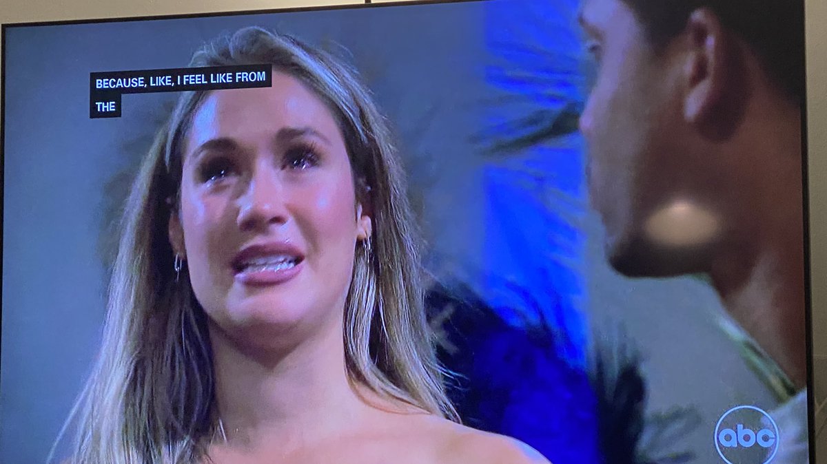 steal_ya_4_asec's tweet photo. “I’m not willing to sacrifice that… and you can’t give me what I need right now!” 

Is “it” referring to the $100k Neil Lane 💍  🤔? 

#bachelorette #thebachelorette https://t.co/FzM4K7e80q