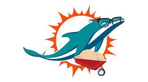 PSerious1972's tweet image. did a logo redesign @cheetah for the @MiamiDolphins