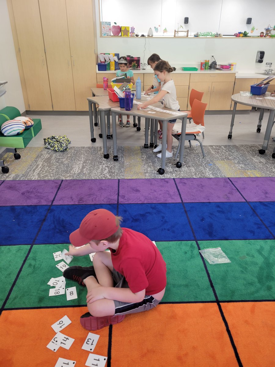 mssikkink's tweet photo. We started centers today! The students had fun choosing activities to work on and I got some assessments done. Success all around! #bishoprps #rps535 https://t.co/IK942OX3Jq