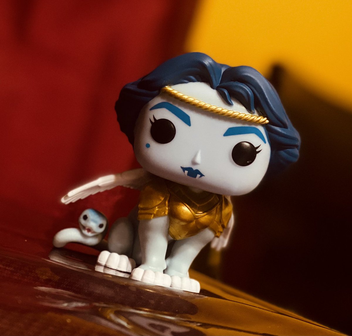 SkymiiboTWD's tweet photo. Sphinx for #FunkoPhotoADayChallenge Day 2: Mythical! @funko #Funko https://t.co/aAOmJPOUAY