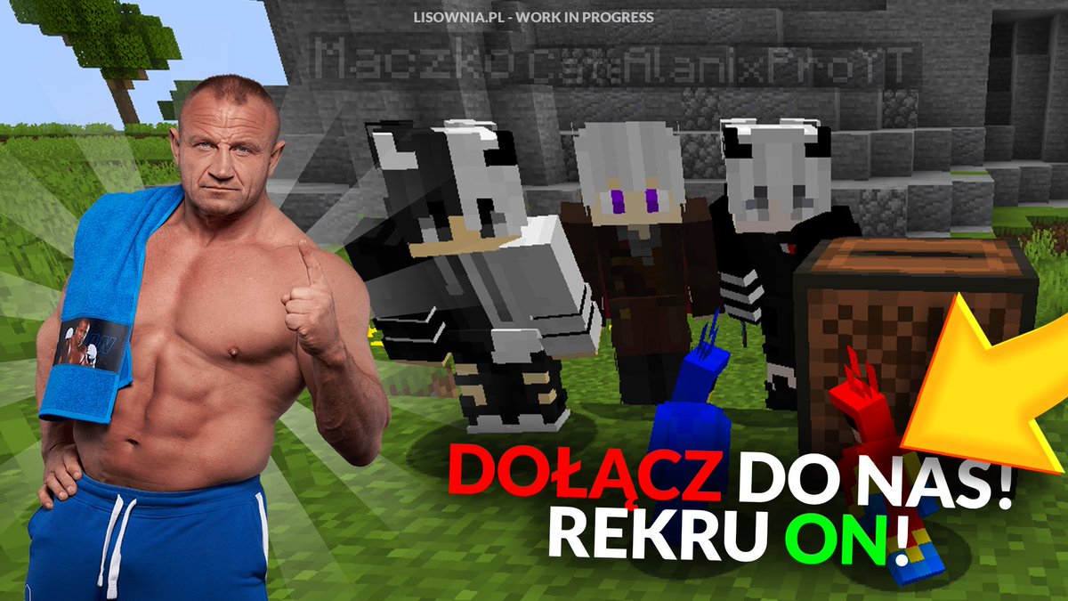 LisowniaPL's tweet photo. Otworzyliśmy REKRUTACJE na naszym serwerze https://t.co/IX7cIynNRR! (Survival + Działki 1.19x) https://t.co/dM9Ecr9mzw #rekrutacja #serwerminecraft #serwer #minecraft #serwersurvival https://t.co/wD3W5SDJ25