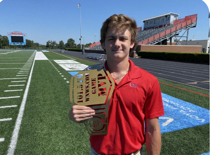 Jayce Barksdale, a junior wide receiver and cornerback at the University School of Jackson, has been named the NEWS/TALK 101.5 FM, WNWS.COM football ‘Player of the Week’. wnws.com/jayce-barksdal…