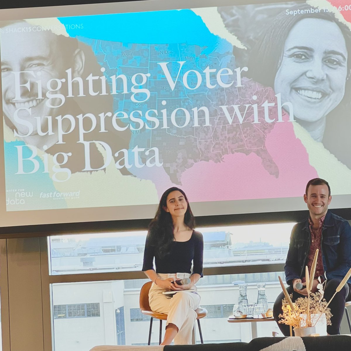 <a href="/danielwein/">Daniel Wein</a> talking about the amazing work of the <a href="/Center4NewData/">Center for New Data</a>. Working to save American democracy! 🗳😍🇺🇸