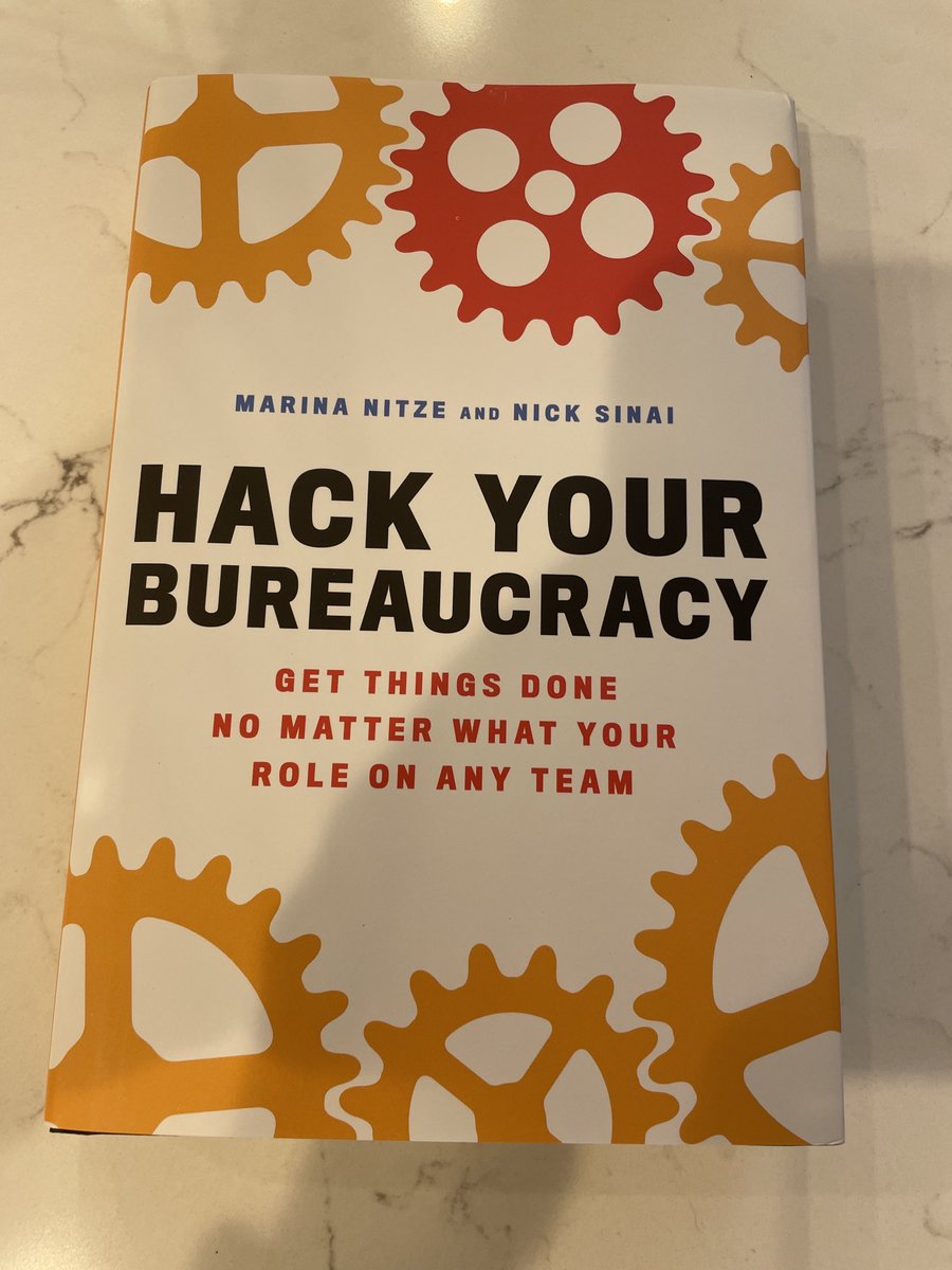 It’s here! Can’t wait to dive in to #hackyourbureaucracy and learn from <a href="/MarinaNitze/">Marina Nitze</a> and <a href="/NickSinai/">Nick Sinai</a>!